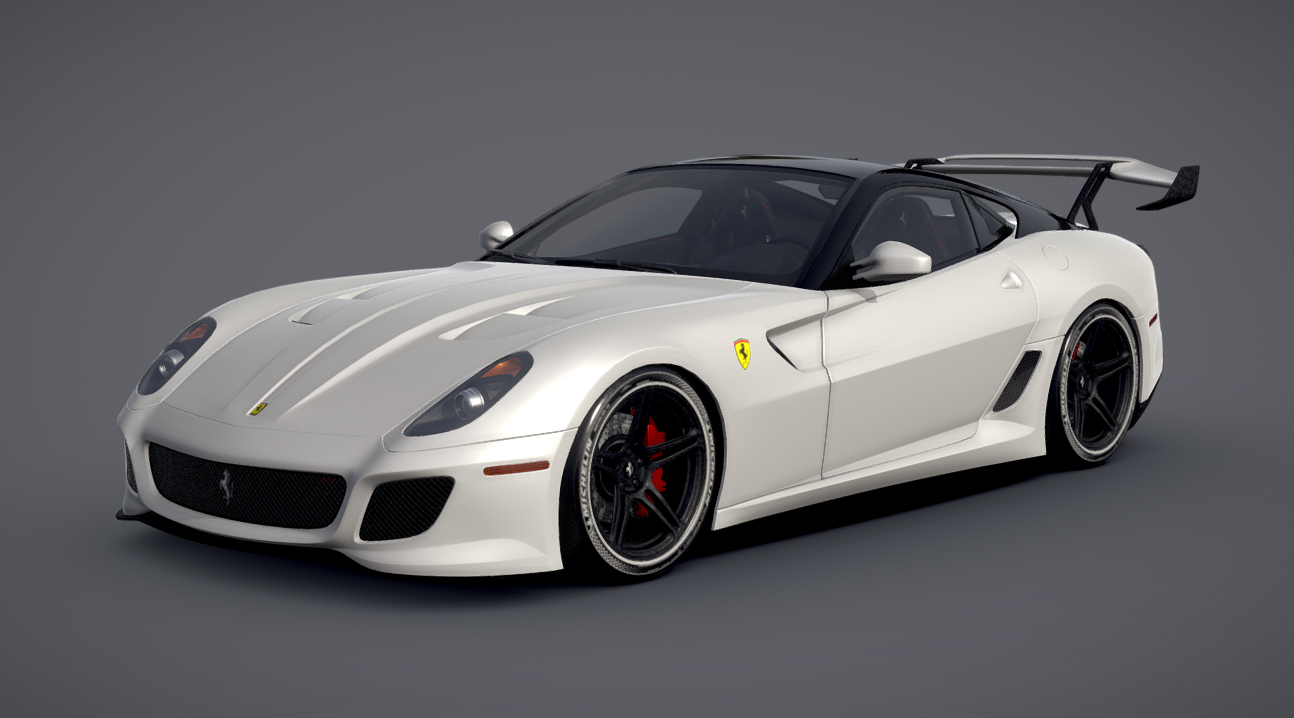 Ferrari 599 GTO 3d model