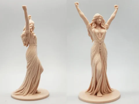 Goddess of Victory Statue 3d model