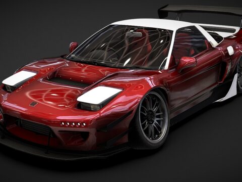HONDA NSX (CUSTOM) 3d model