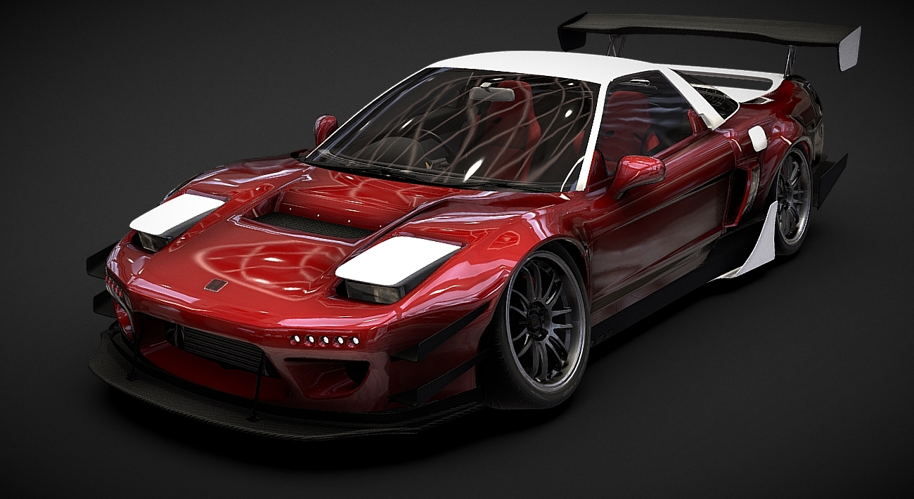 HONDA NSX (CUSTOM) 3d model