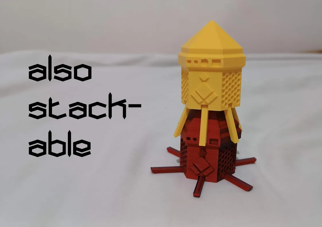Hexabot - A cute robot friend3 3d model