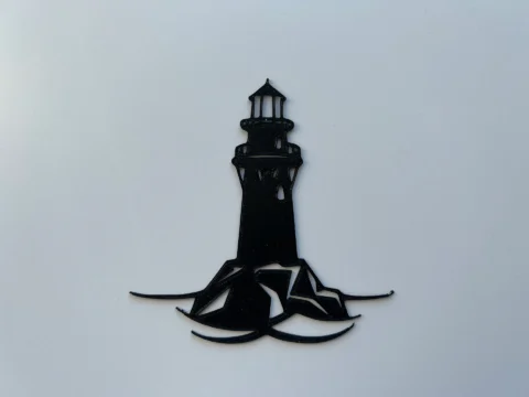 Lighthouse Wall Art 3d model
