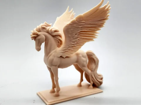 Majestic Pegasus Statue 3d model