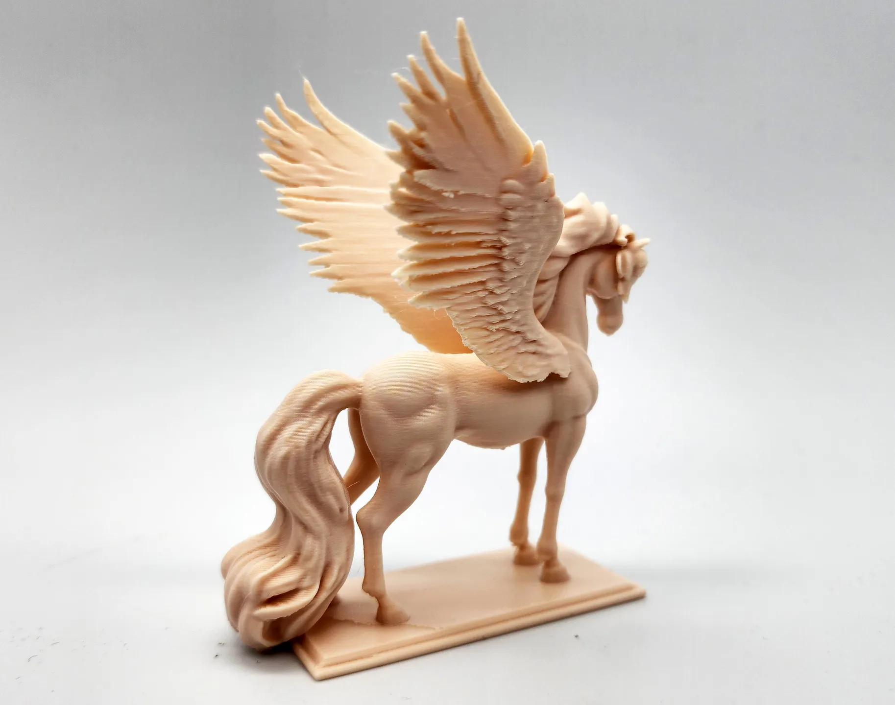 Majestic Pegasus Statue2 3d model