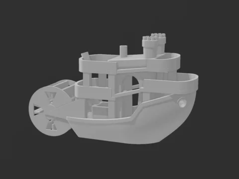 MississippiBenchy 3d model