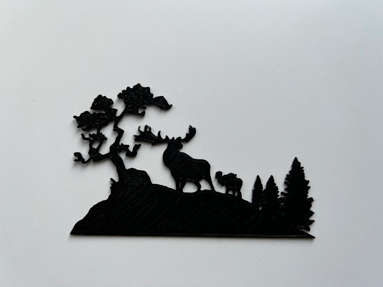 Nature Landscape Wall Art 3d model
