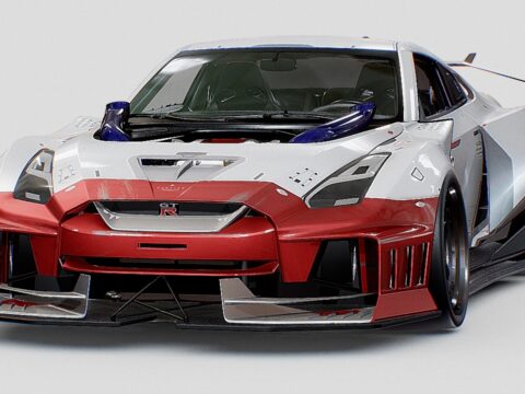 Nissan GTR Legendary NFS 3d model