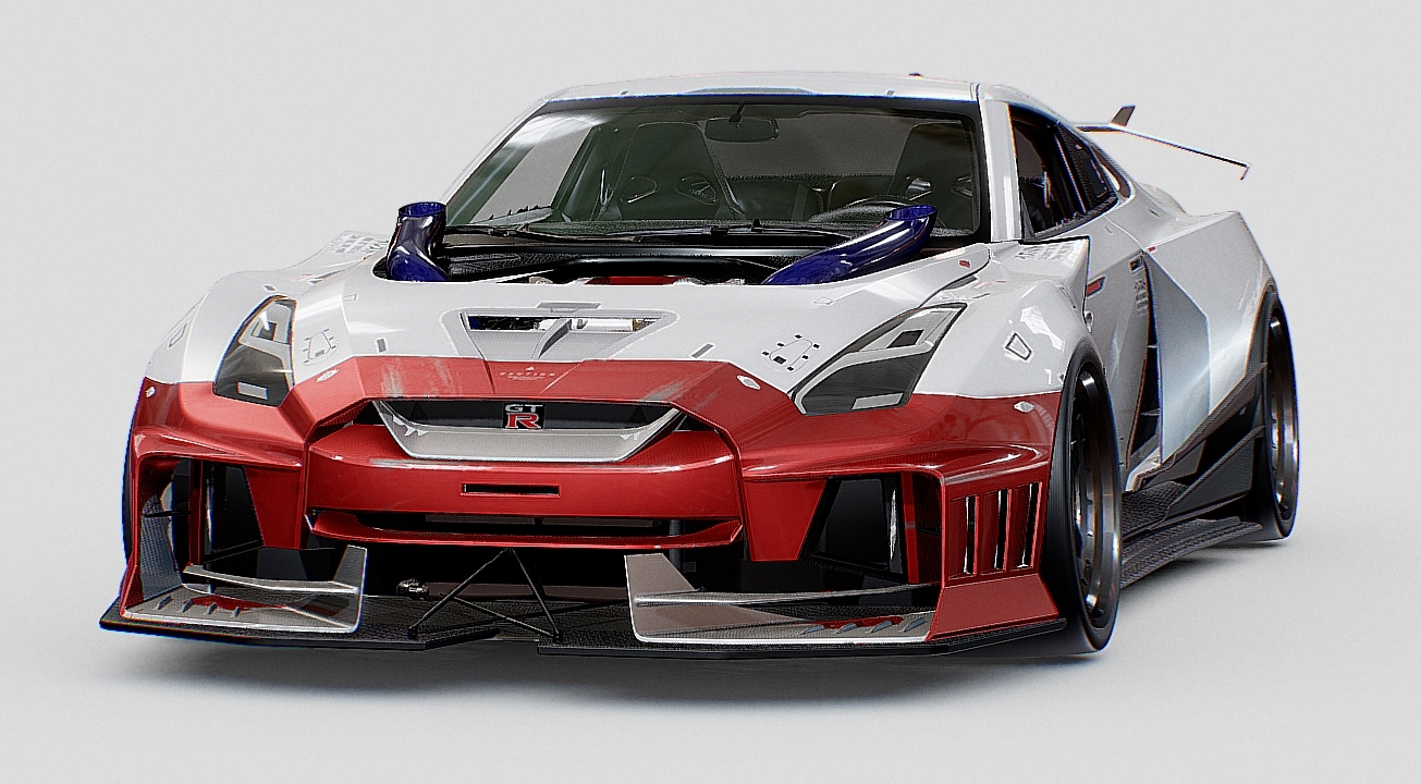 Nissan GTR Legendary NFS 3d model