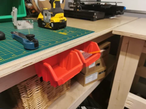 Part Bin Hanger - Duramax 3d model