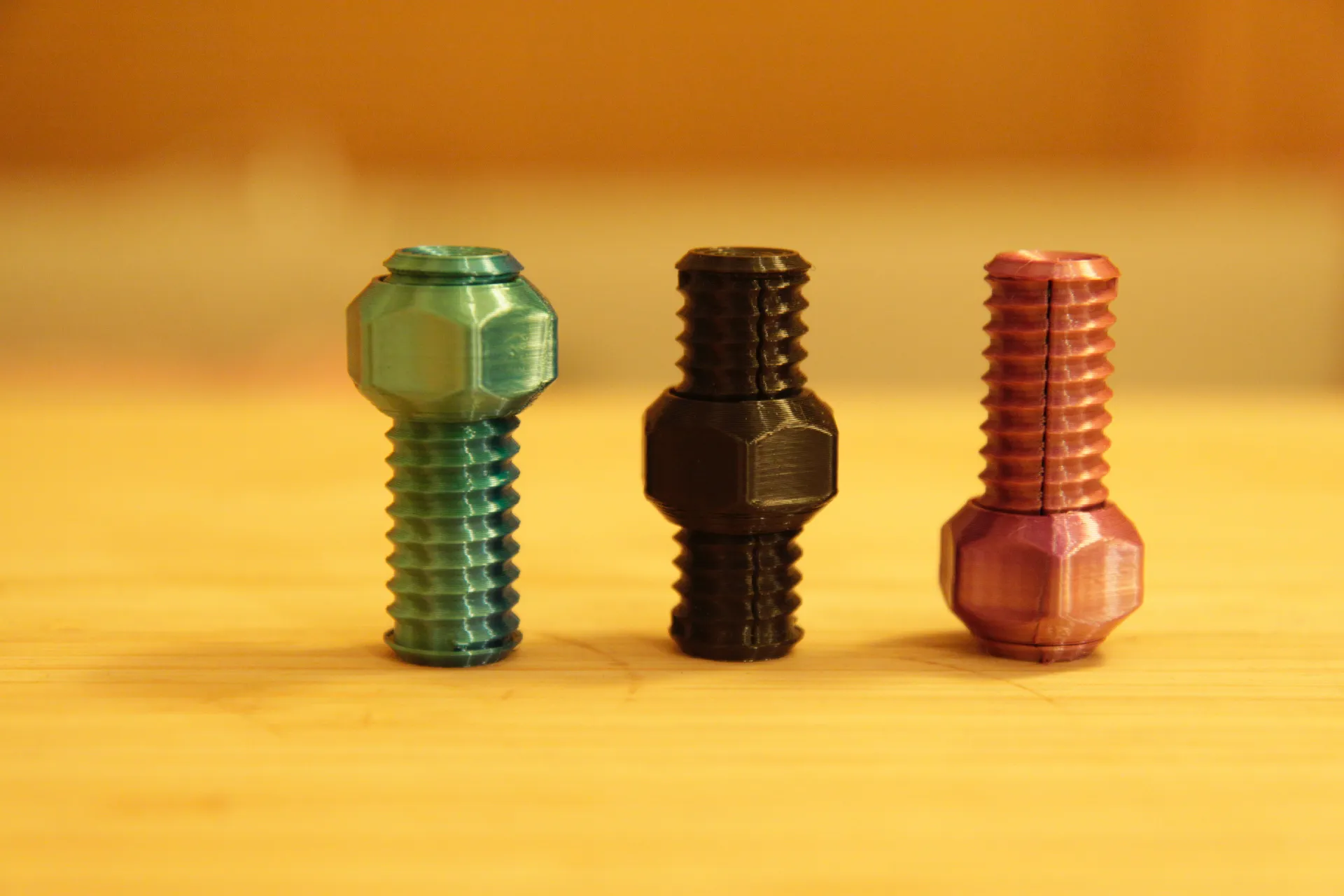 Pocket Fidget Bolt 3d model