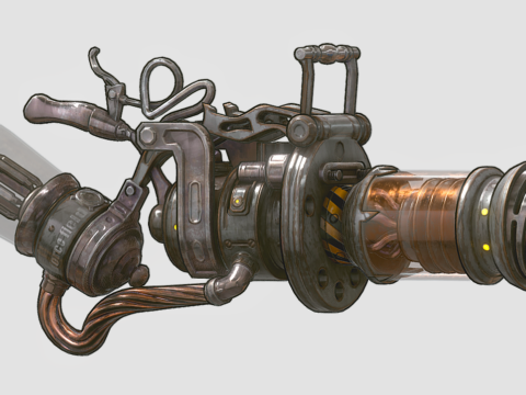RAY GUN 3d model