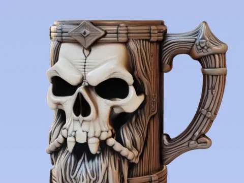 Skull Collection Vol.1 (13 Figures) 3d model