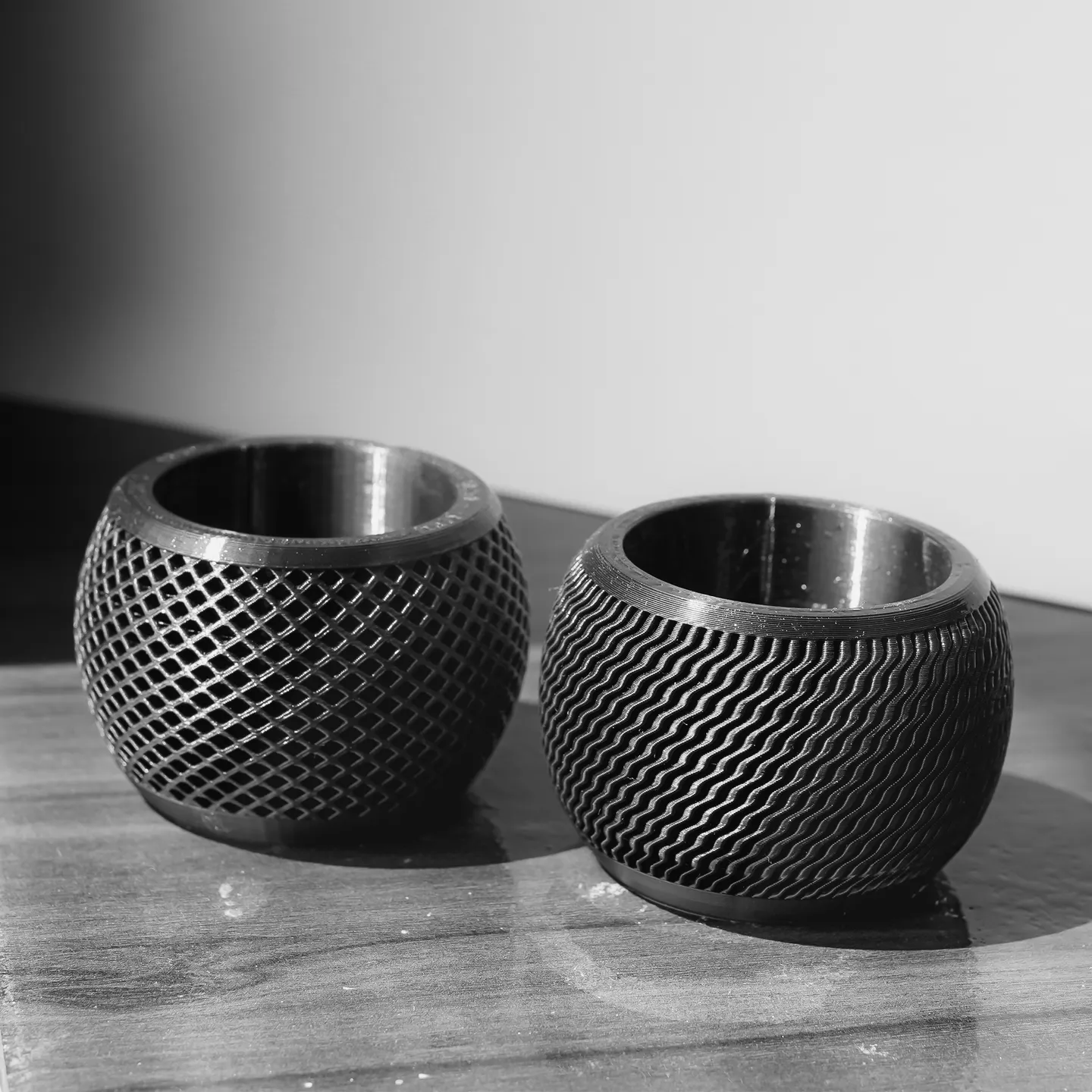 Spherical Desk Planters2 3d model