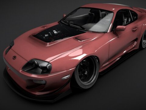 TOYOTA SUPRA MK4 (A80) 3d model