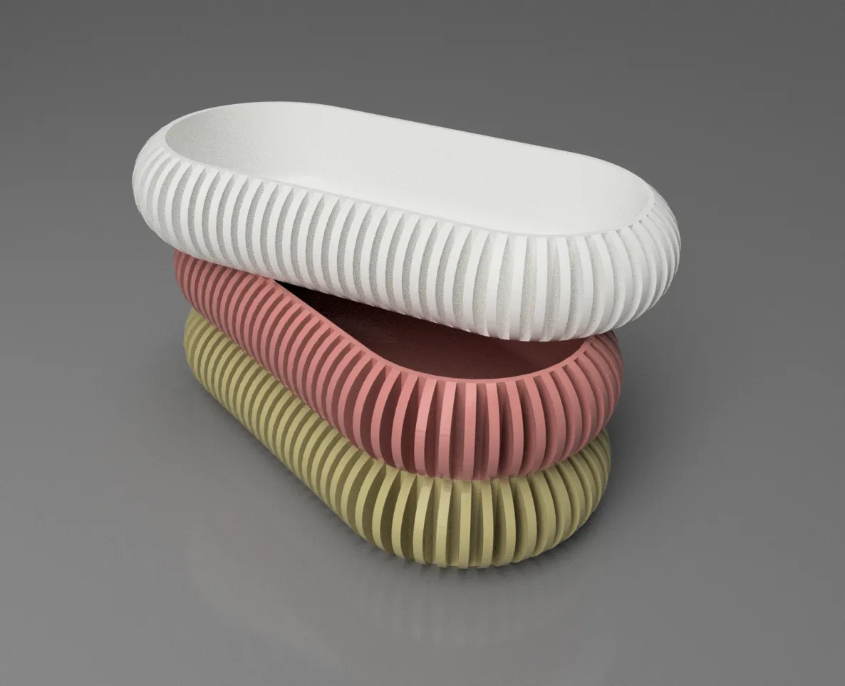Tray / Bowl / Catch All Tray 3d model