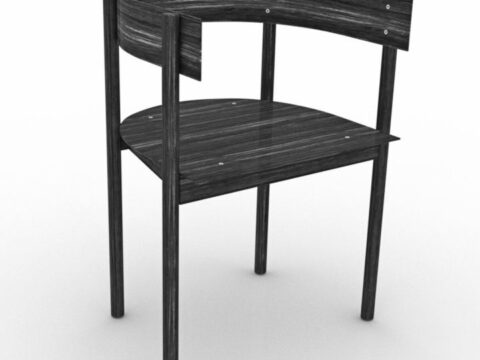 Typecast chair by Phillippe Malouin MATTER-MADE Chair 3d model