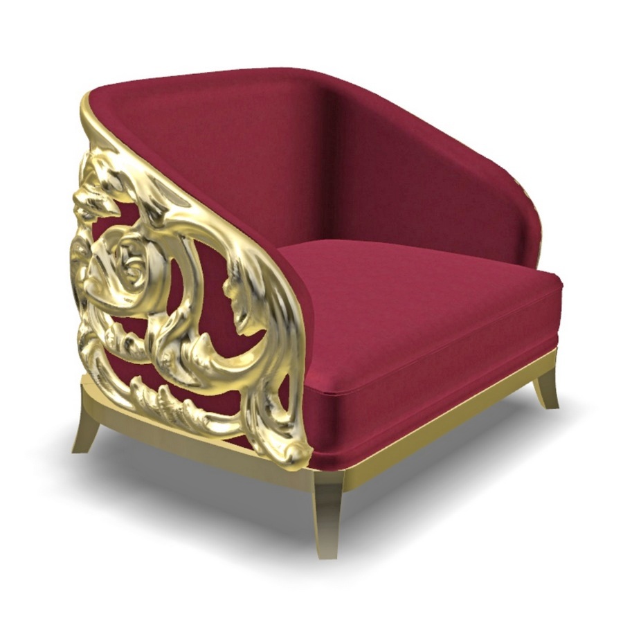 Versache Armchair 3d model