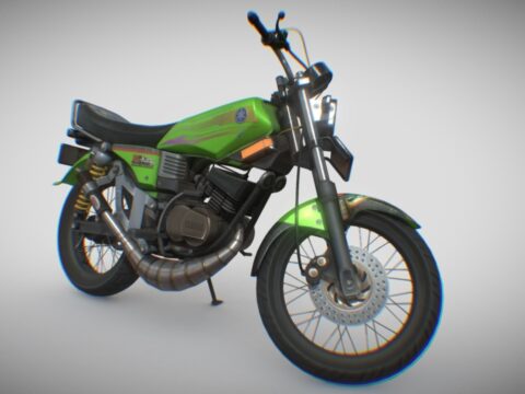 Yamaha RX-KING 3d model
