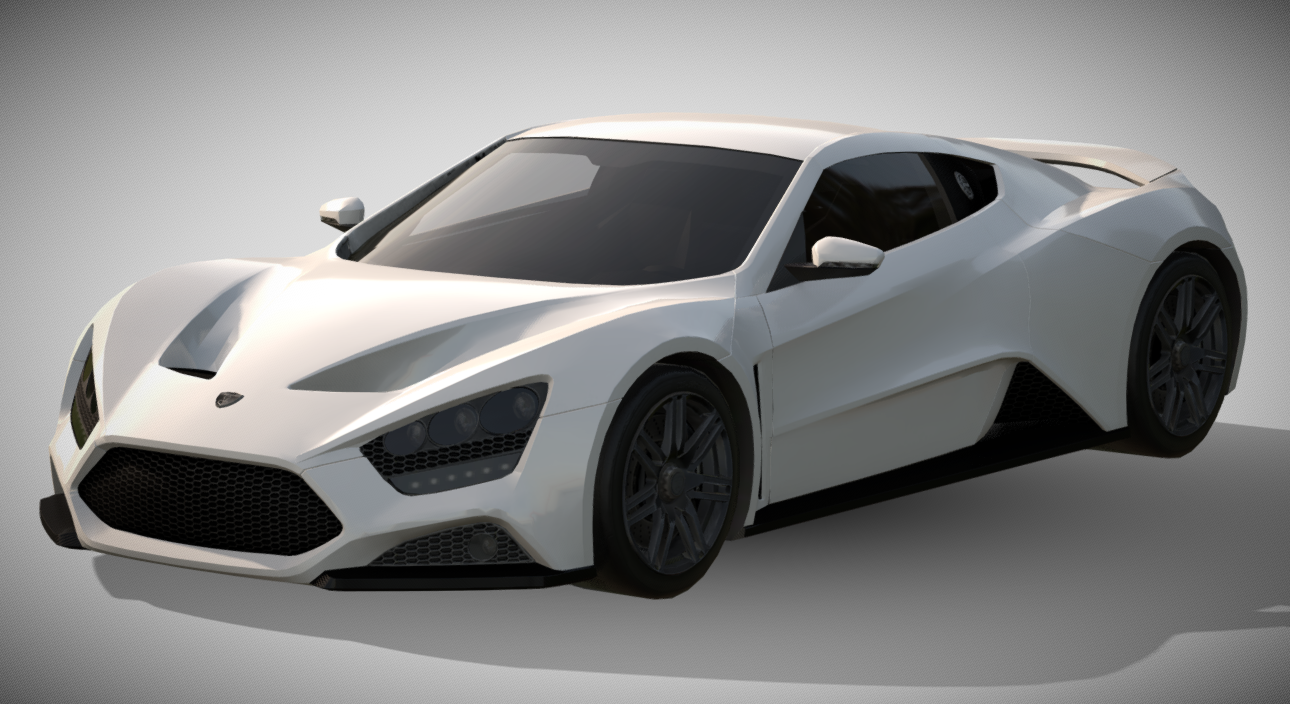 2010 Zenvo ST1 3d model