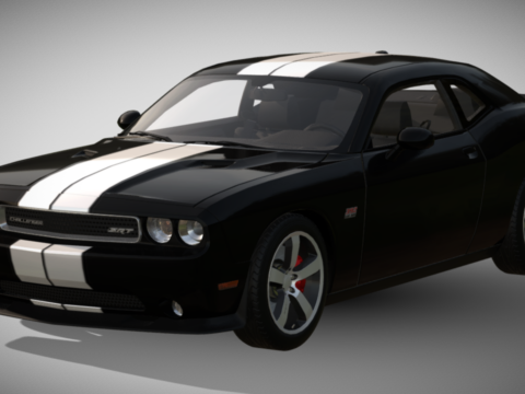 2012 Dodge Challenger SRT8 392 3d model