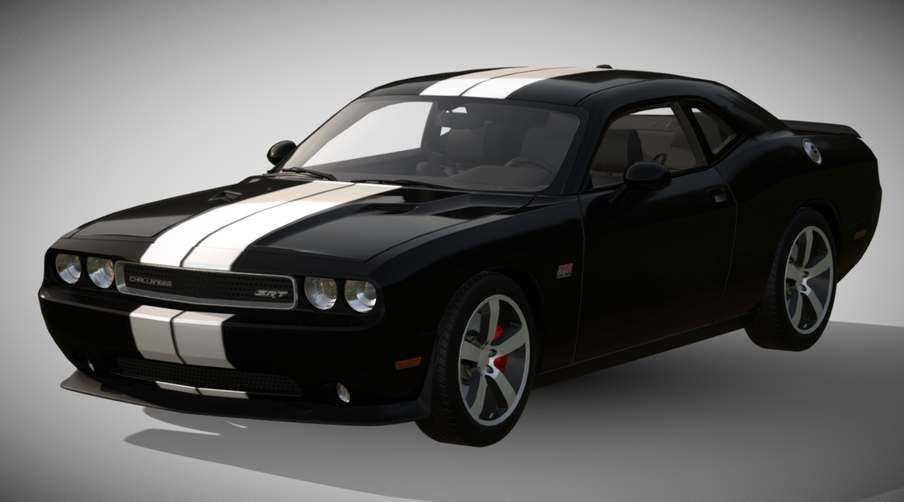 2012 Dodge Challenger SRT8 392 3d model