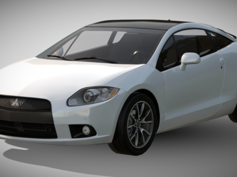 2012 Mitsubishi Eclipse SE 3d model