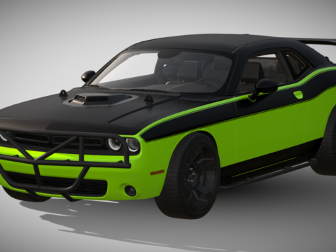 2015 Dodge Challenger R/T SHAKER F7 3d model