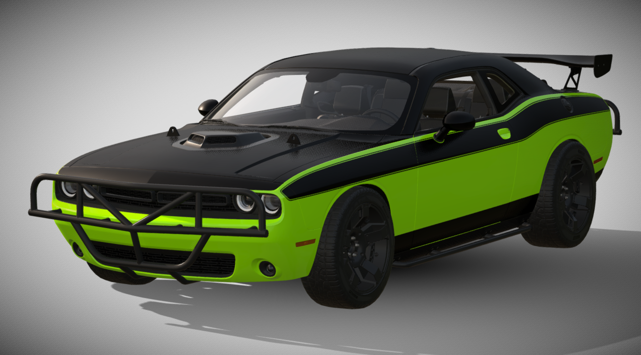 2015 Dodge Challenger R/T SHAKER F7 3d model