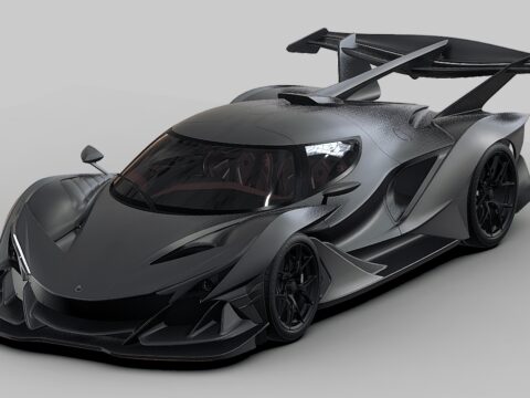 2019 Gumpert Apollo Intensa Emozione 3d model