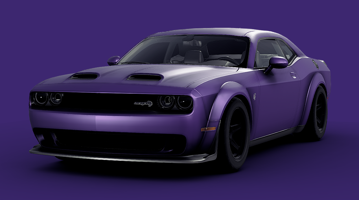 2020 Dodge Challenger SRT Super Stock 3d model