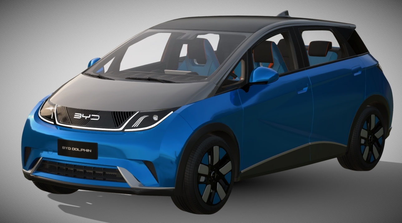2021 BYD Dolphin EV 3d model