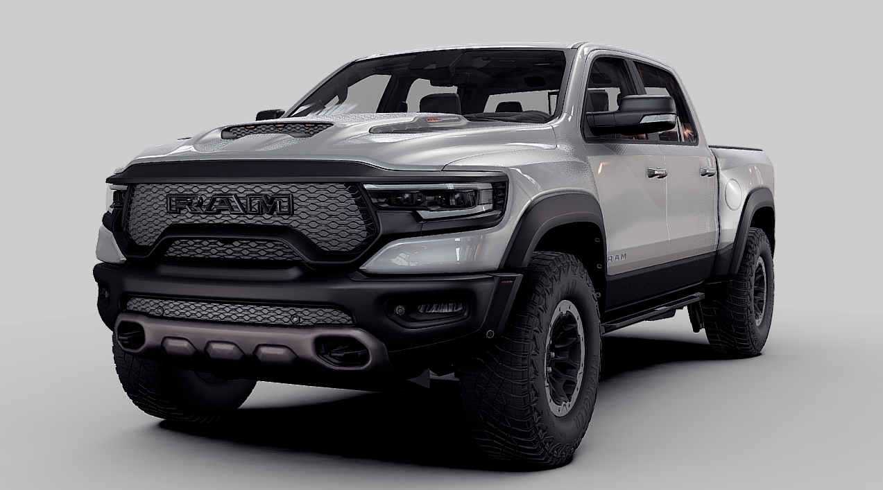 2021 RAM 1500 TRX 3d model