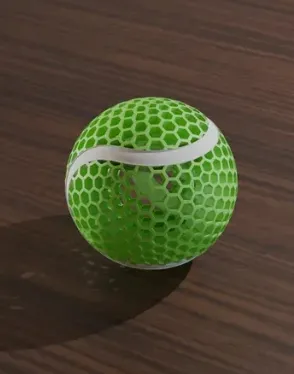 Airless Tennisball 3d model