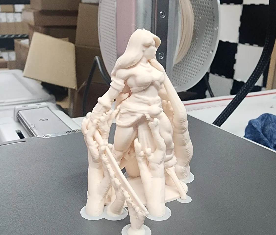 Amazonian Warrior Miniature2 3d model