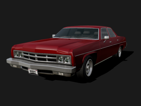 American Fullsize '73 3d model