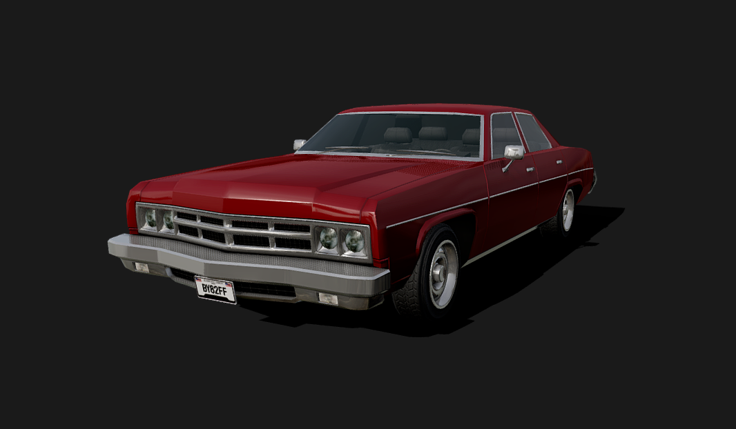 American Fullsize '73 3d model