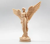 Angelic Goddess Statue 3d model