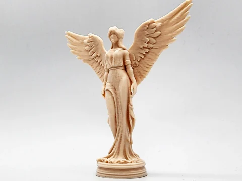 Angelic Goddess Statue 3d model