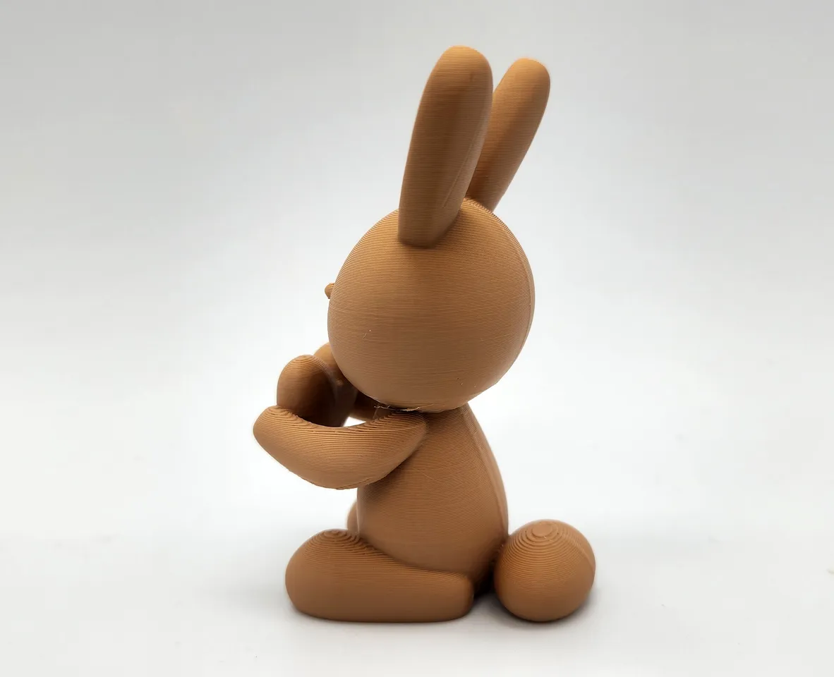 Bunny Holding Heart2 3d model