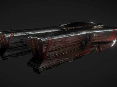 Carrier Ship 3d model