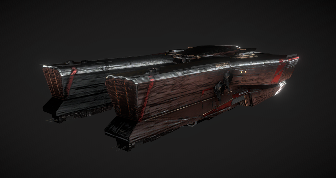 Carrier Ship 3d model