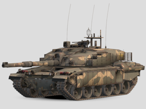 Challenger 2 Mk.3 Main Battle Tank 3d model