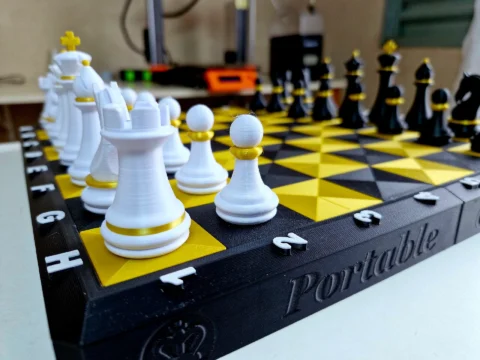 Chessboard 3d model