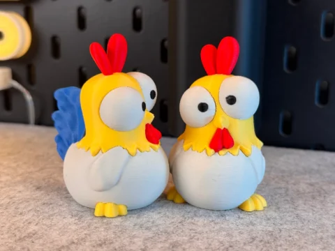 Cute Chicken 3d model