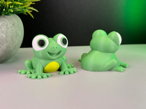 Cute Frog 3d model