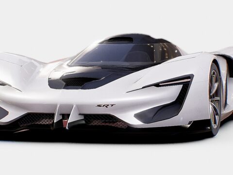 Dodge SRT Tomahawk X Vision GT4 3d model