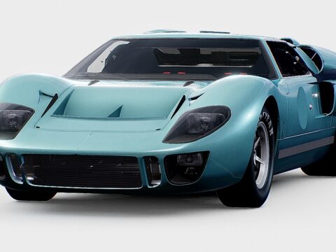 Ford GT40 Mark II 3d model