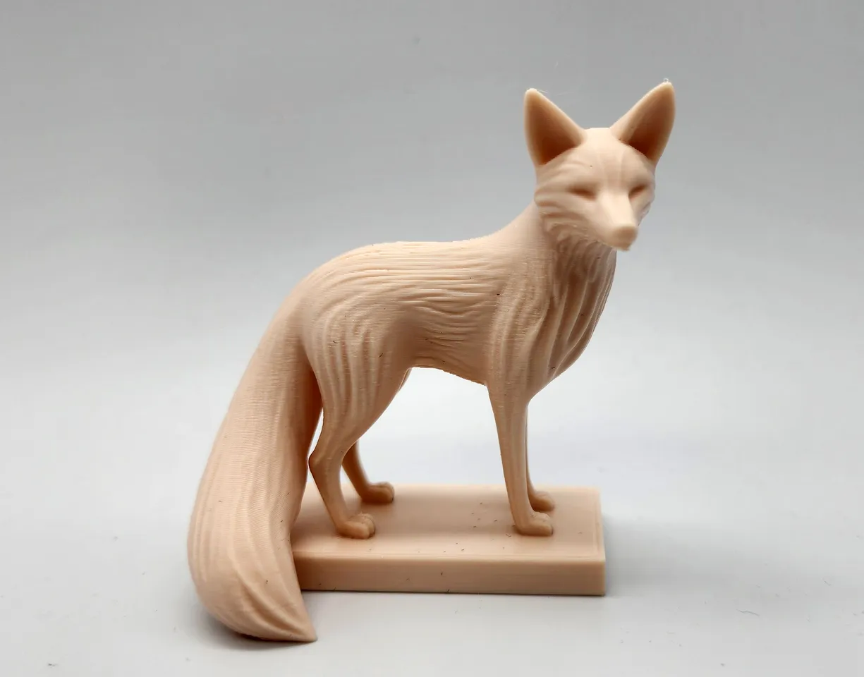 Fox Statue 3d model