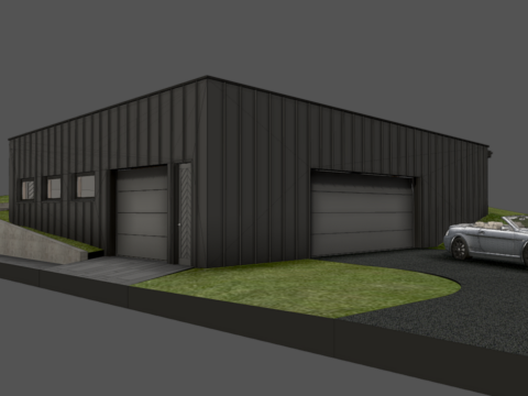 Garage 3d model