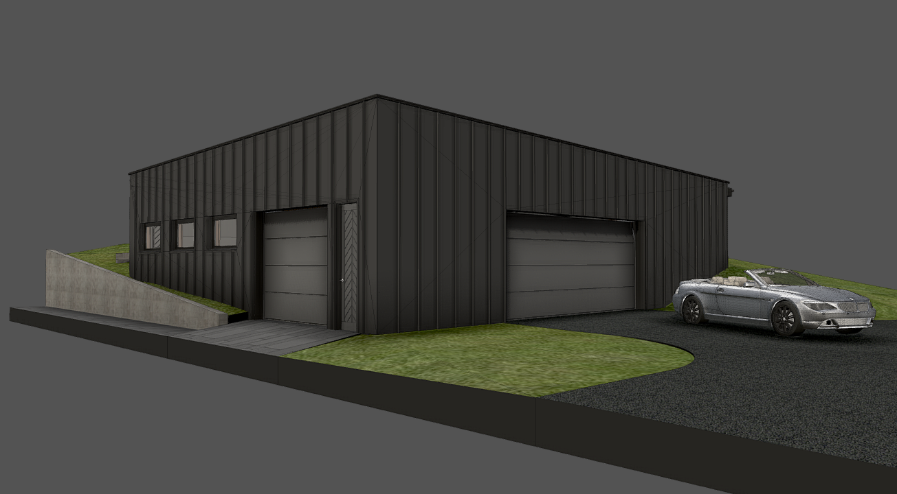 Garage 3d model